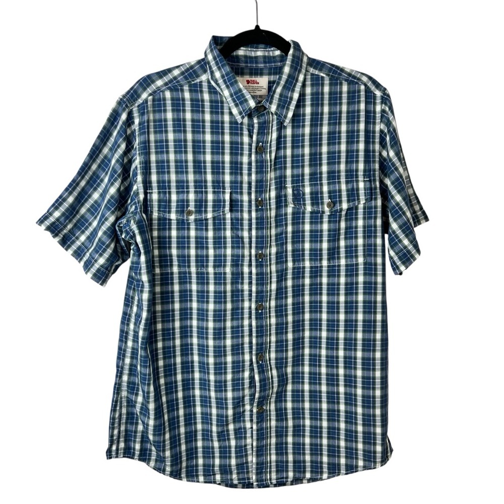 Fjallraven Abisko Cool Short Sleeve Plaid Shirt